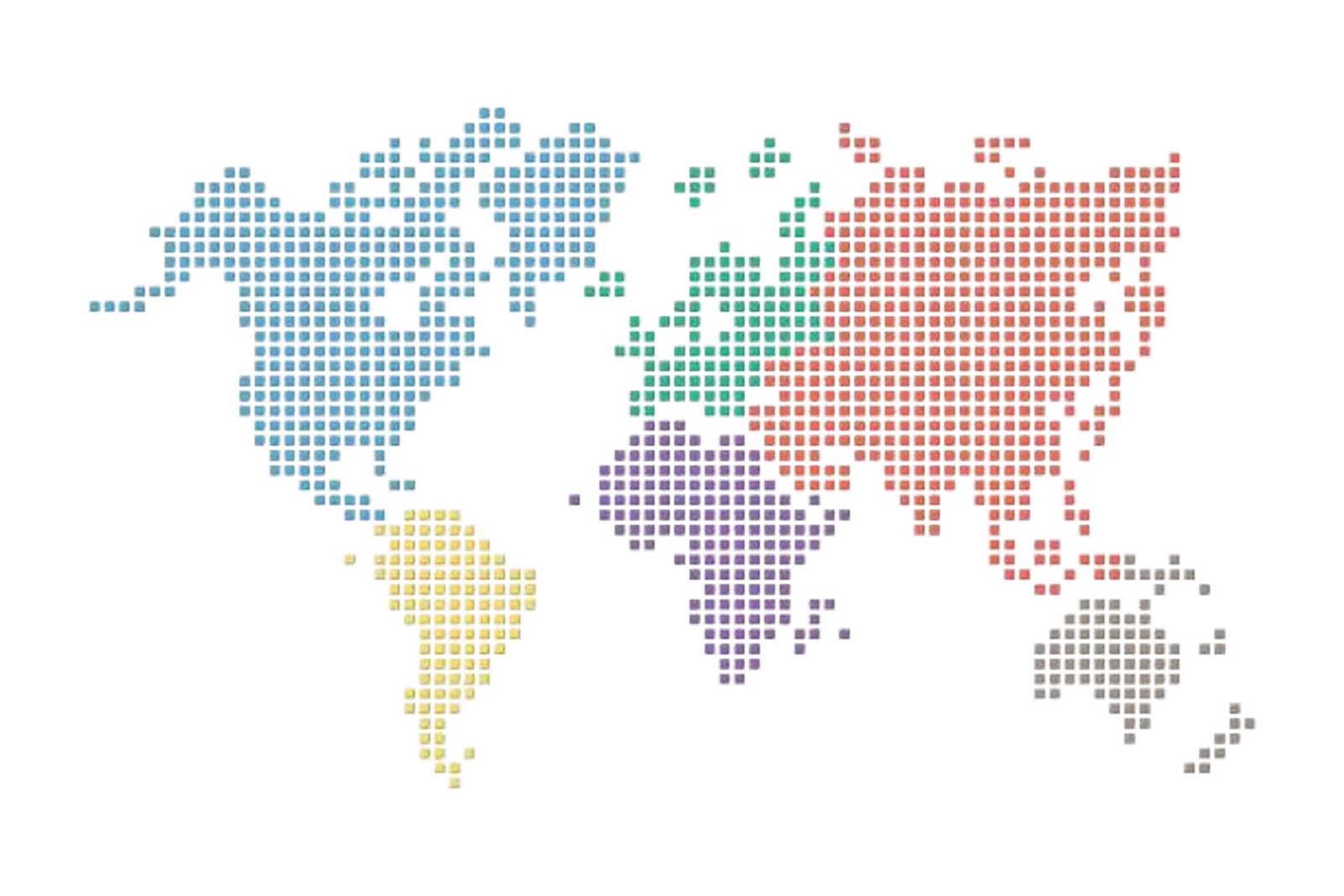 Map of XOne's international presence