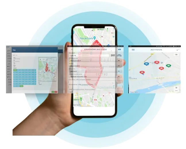 App XOne en un móvil con sus versiones de escritorio y tableta